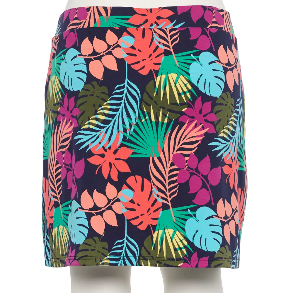 Plus Size Croft & Barrow® Easy Pull-On Skort - Image 2