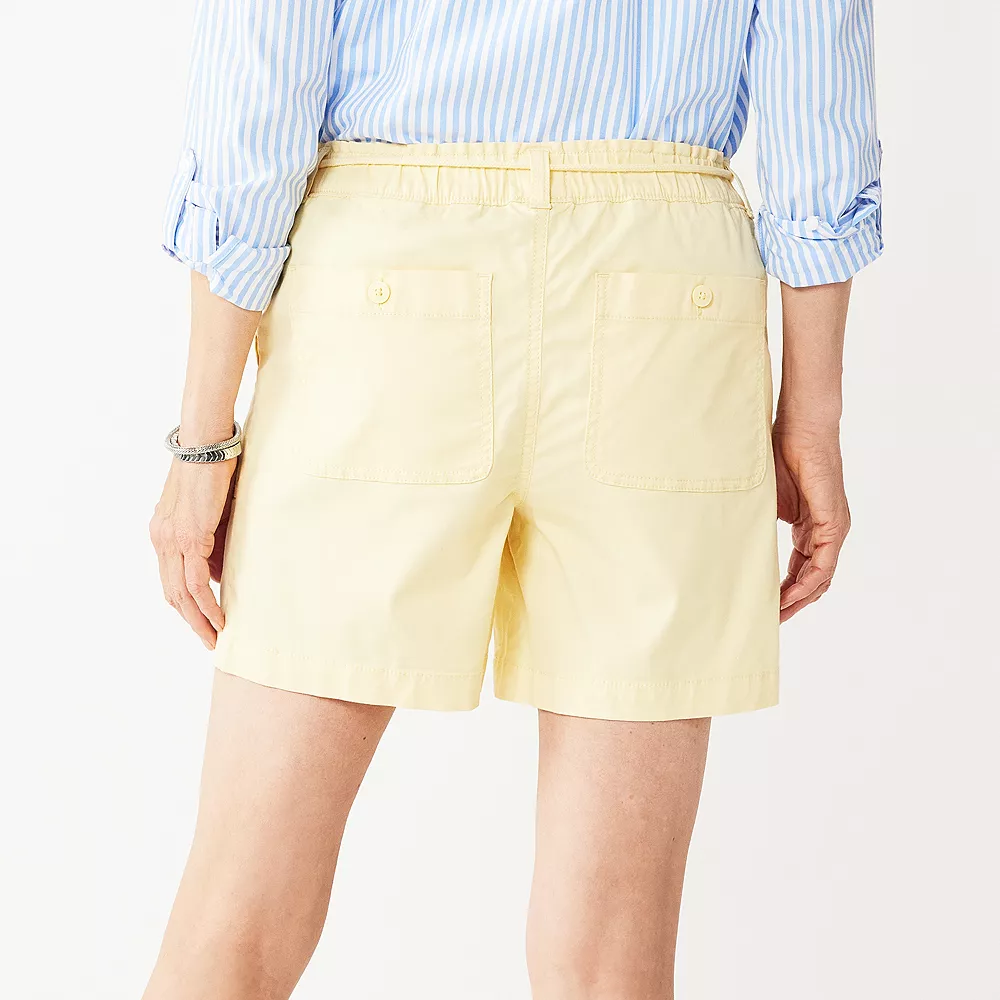 Women's Croft & Barrow® Pull-On Utility Shorts - Image 2
