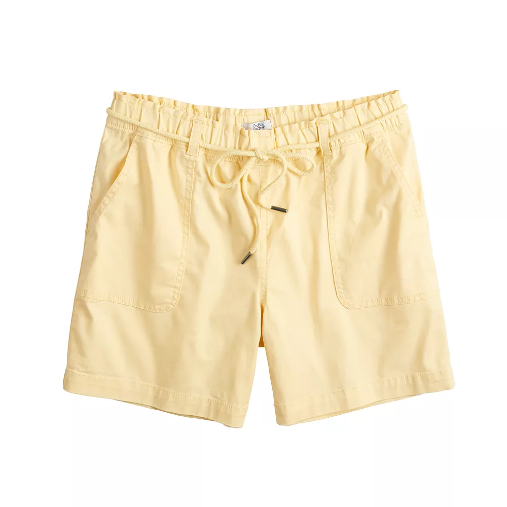 Women's Croft & Barrow® Pull-On Utility Shorts - Image 3