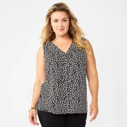 Plus Size Croft & Barrow® Tank